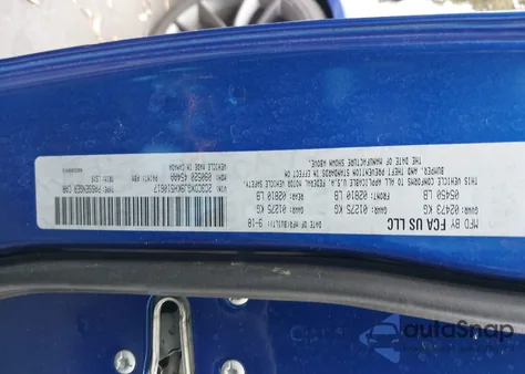 2019 Dodge Charger Scat Pack из США, поврежденный, VIN 2C3CDXGJ9KH510617